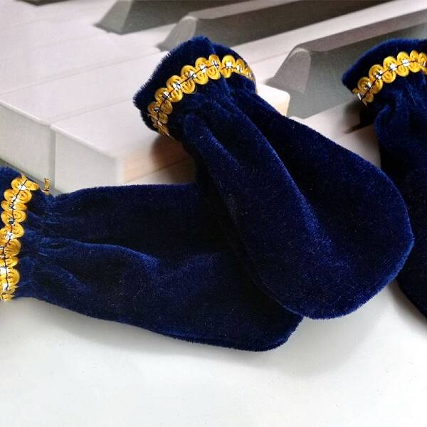 Velvet Piano Foot Pedal Covers