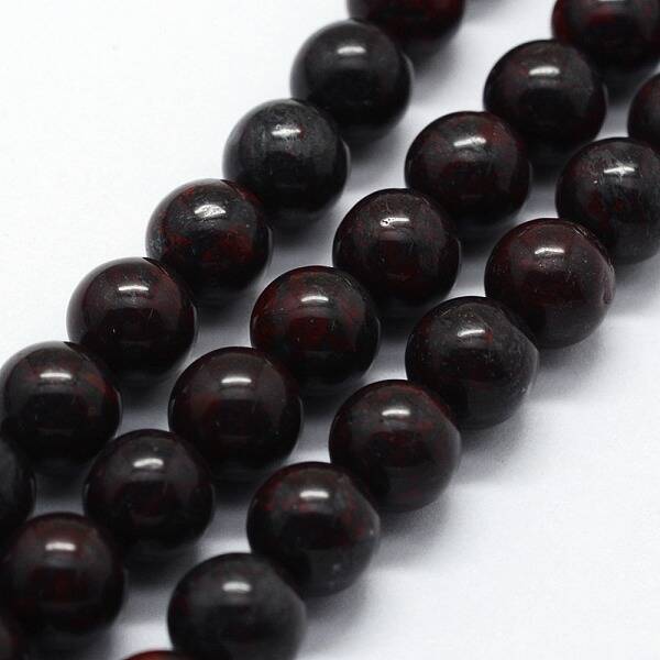 Natural Brecciated Jasper Beads Strands