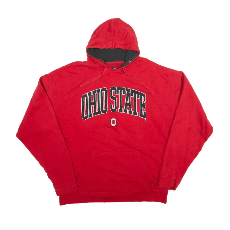 JA Ohio State Hoodie Red Pullover Mens XL