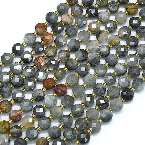 Natural Eagle Eye Stone Beads Strands