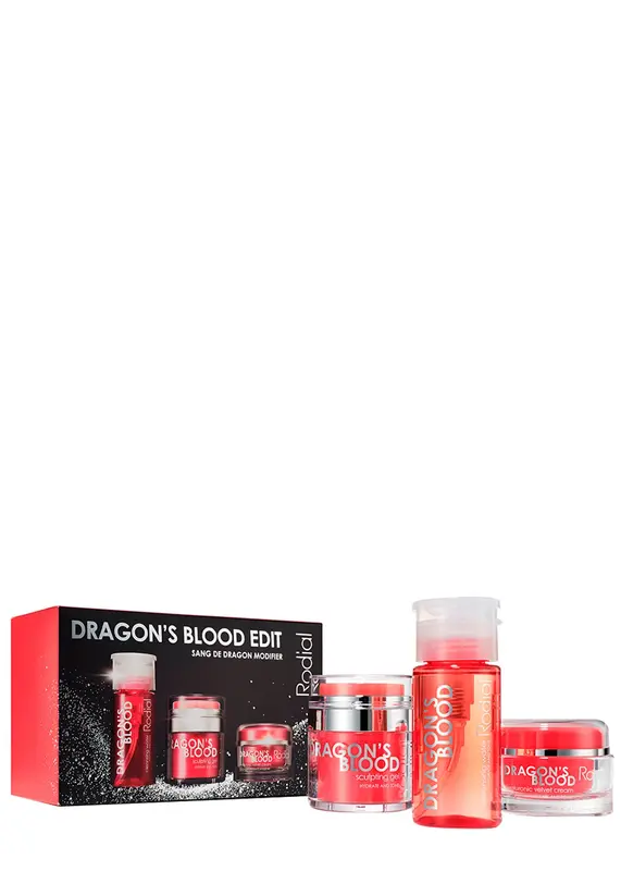 Set Rodial: Dragon's Blood Crema Idratazione Intensa Per il Viso 50 ml + Dragon's Blood Gel Modellante Per il Viso 50 ml + Dr...