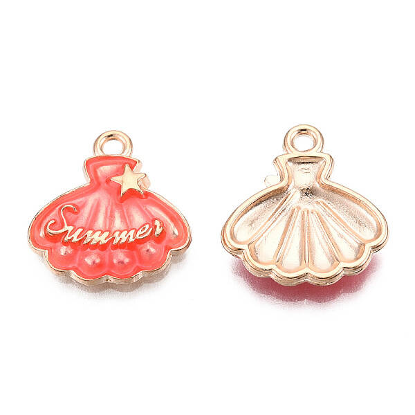 Alloy Enamel Pendants