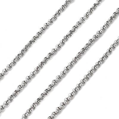 Tarnish Resistant 304 Stainless Steel Rolo Chains
