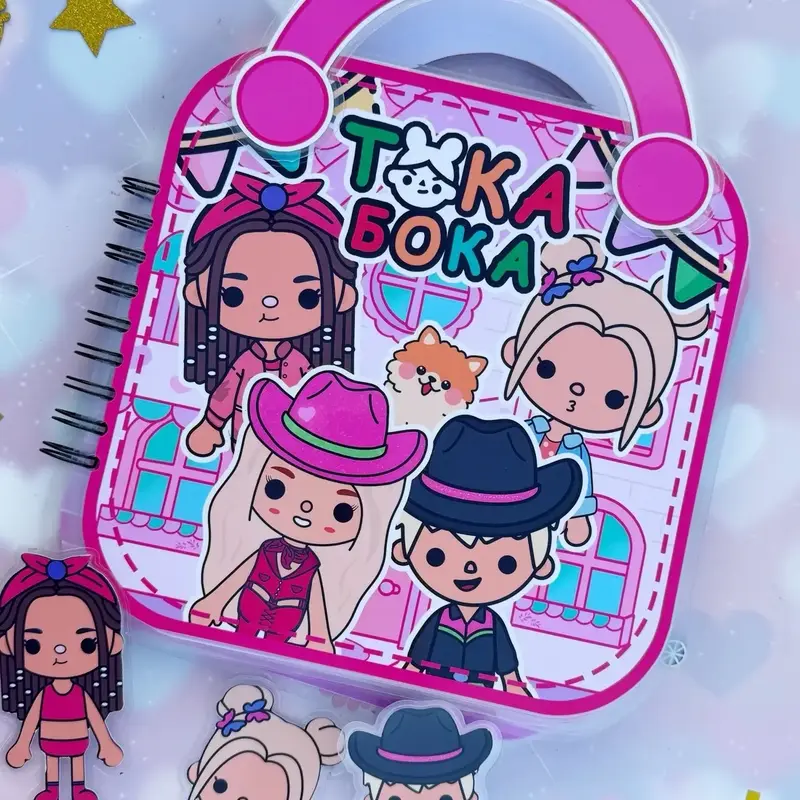 Captivating Busy book Toca Dream House, Kids toys, toddler toys, trending , kids, stickers, pretend and play