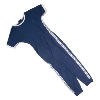 TOMMY HILFIGER Girls Jumpsuit Blue Tapered M