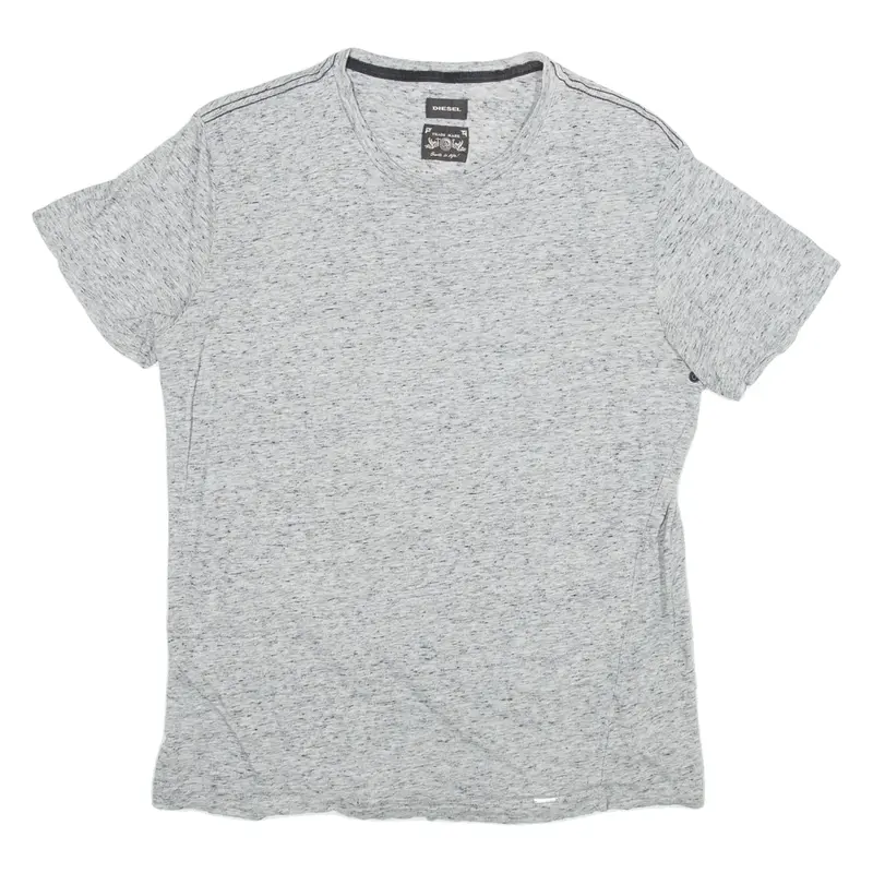 DIESEL Mens T-Shirt Grey M