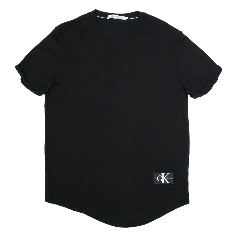 CALVIN KLEIN JEANS Mens T-Shirt Black XL