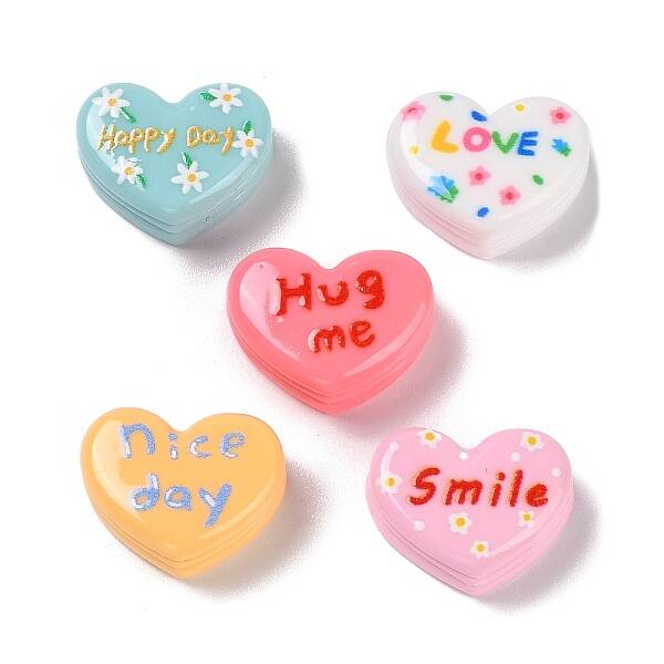 Macaron Color Opaque Resin Cabochons