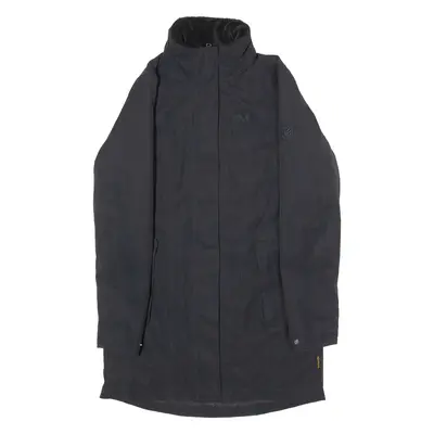 JACK WOLFSKIN Womens Parka Coat Black UK 6