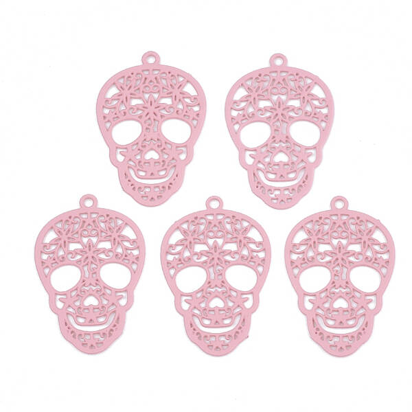 430 Stainless Steel Filigree Pendants