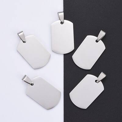 Tarnish Resistant 304 Stainless Steel Big Pendants