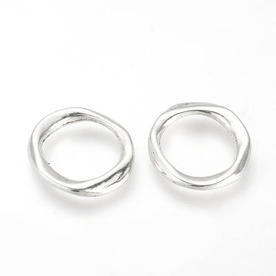 Tibetan Style Alloy Linking Rings