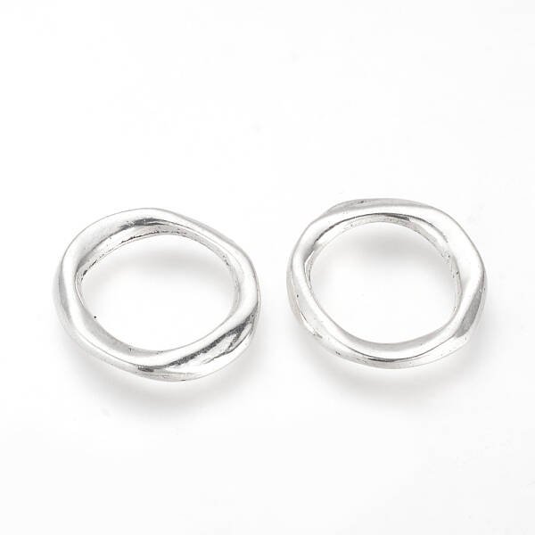 Tibetan Style Alloy Linking Rings