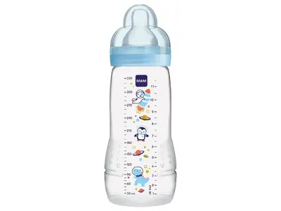 MAM Easy Active Bottle 6 months+ Range X Space - Blue 330 ml