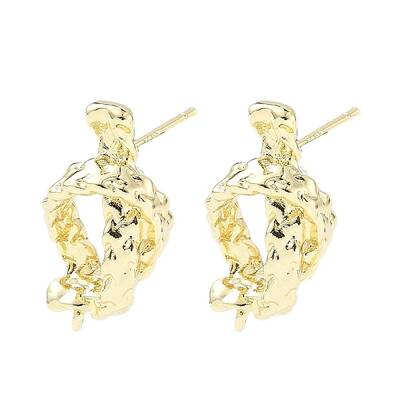 Brass Stud Earring Findings