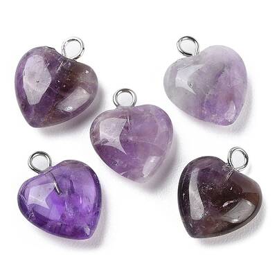 Natural Amethyst Pendants