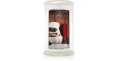 Kringle Candle Warm & Fuzzy Scented Candle 624g