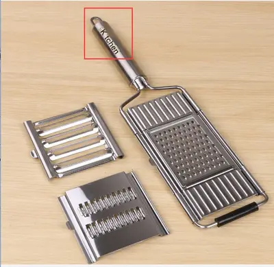 Stainless Steel Grater, Vegetable And Fruit Slicer, Peeler | Color: MKC