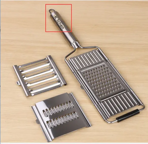 Stainless Steel Grater, Vegetable And Fruit Slicer, Peeler | Color: MKC