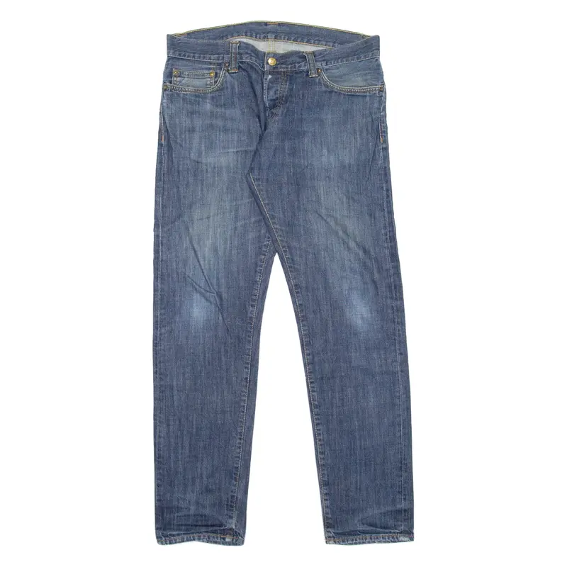 CARHARTT Buccaneer Pant Mens Jeans Blue Regular Tapered Stone Wash W32 L32