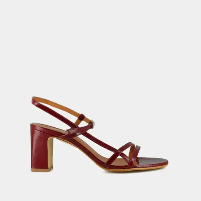 088-t Vicomte Cuir Brillan Ecru | Color: ECRU | Size: 40