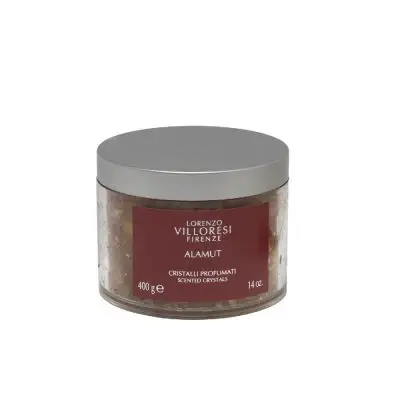 Villoresi Alamut Scented Crystals Round Jar 400 gr