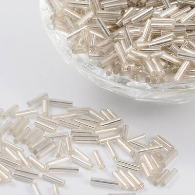 Glass Bugle Beads