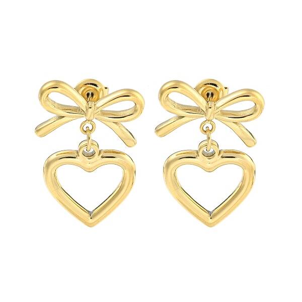 Ion Plating(IP) 304 Stainless Steel Stud Earrings for Women