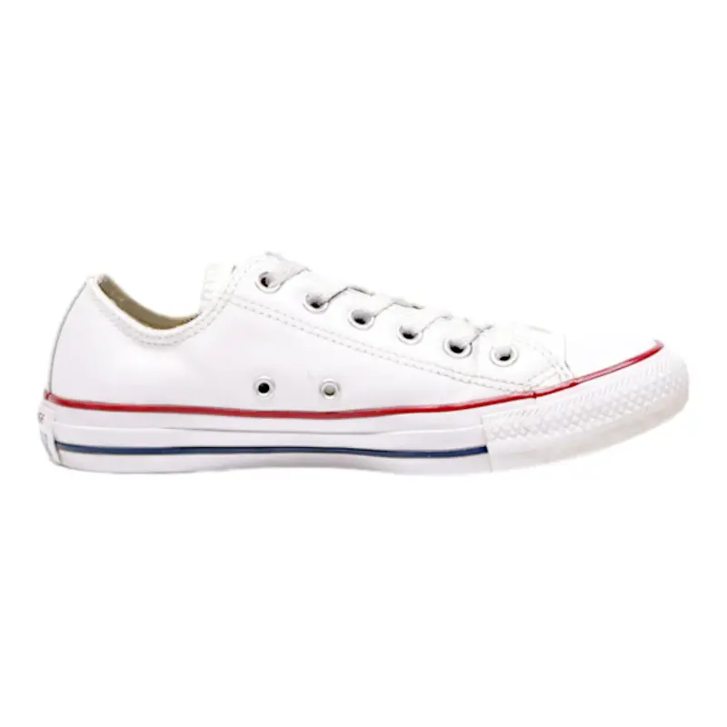 CONVERSE Chuck Taylor All Star Low Top Trainers White Leather Womens UK 5.5