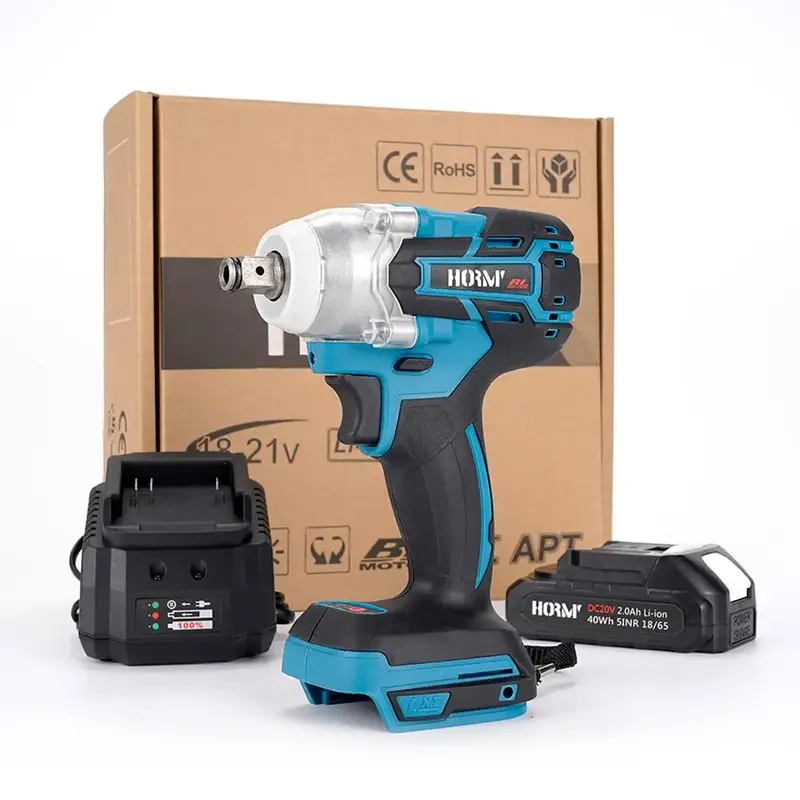 Cordless Impact Wrench, 1 Count Dual-purpose Chuck 1/4 & 1/2\