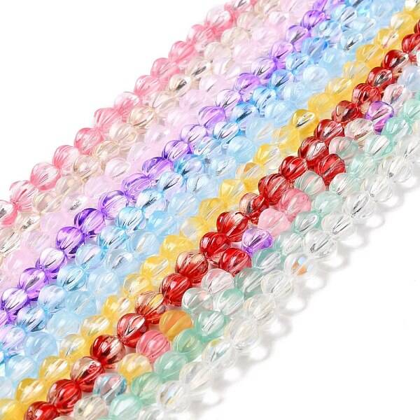 Transparent Glass Beads Strands
