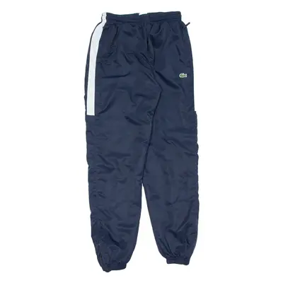 LACOSTE Mens Snow Pants Blue Tapered M W24 L28
