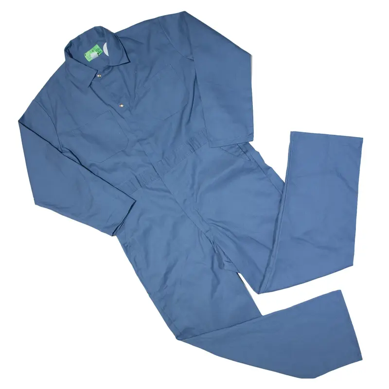 Workwear Utility Boiler Suit Blue Straight Mens XL W44 L31