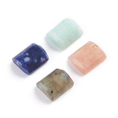 Natural Mixed Gemstone Cabochons