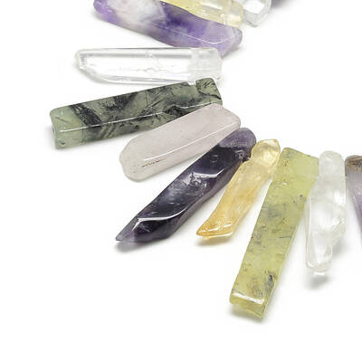 Natural Quartz Beads Strands