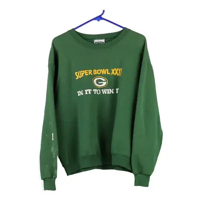 Green Bay Packers 1997 Lee NFL Sweatshirt - Large Green Cotton