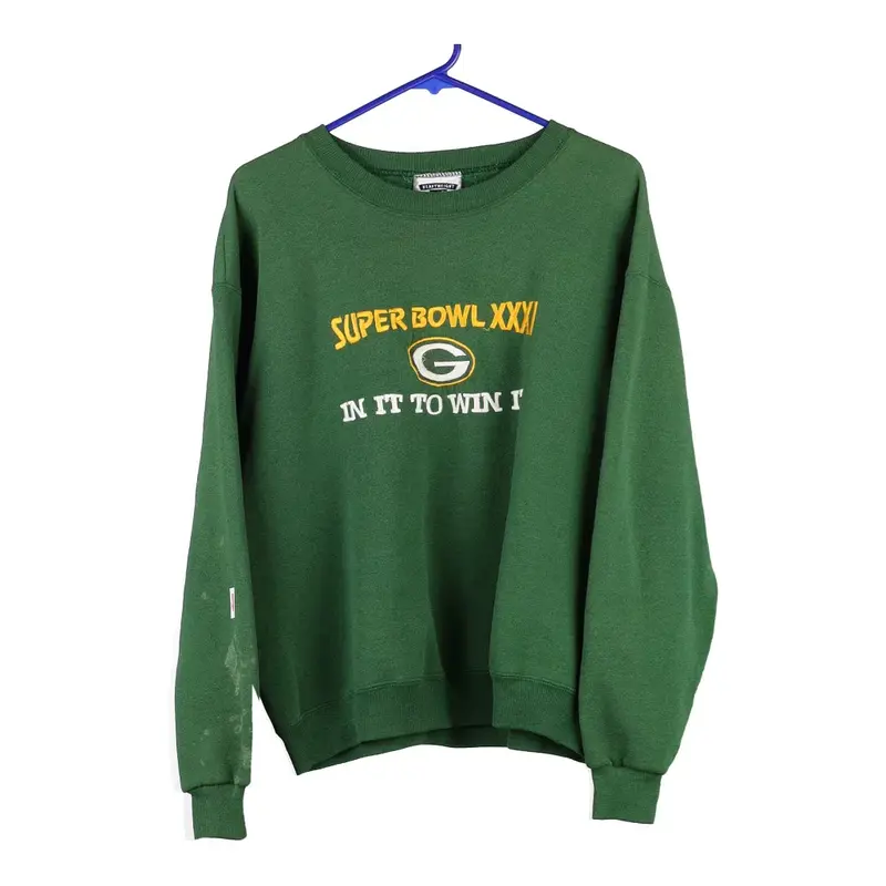 Green Bay Packers 1997 Lee NFL Sweatshirt - Large Green Cotton