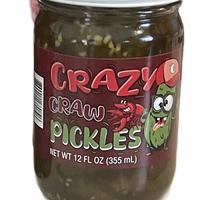 Da Bay Pickle Factory+Crazy Craw Pickles+Sweet Delicious Snack for Instant Gratification +Food Pickled Marinated sweet pickle...