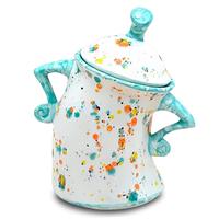 Ceramic Canister with Attitude– Sassy Flour Sugar Storage Containers, Coffee Canisters with Airtight Lids, Cute Kitchen Sto...