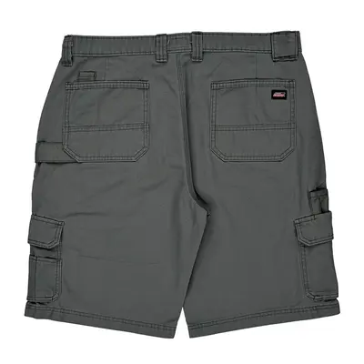 Dickies Cargo Shorts - 36? Waist Grey Cotton Blend