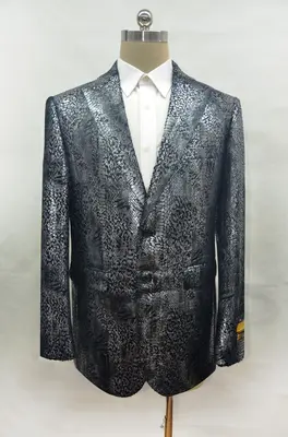 Exotic - Black Peak - Mens Wholesale Blazers