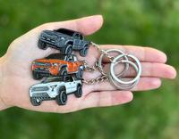 Tacoma Keychain 2024 Tacoma Accessories 2016-2024 mods 4th Gen Cool Key Chain Fob Cover Toy Truck