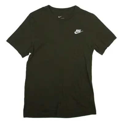 NIKE Mens T-Shirt Green XS