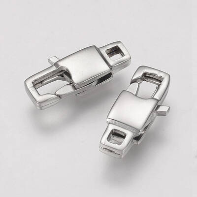 Tarnish Resistant 304 Stainless Steel Lobster Claw Clasps
