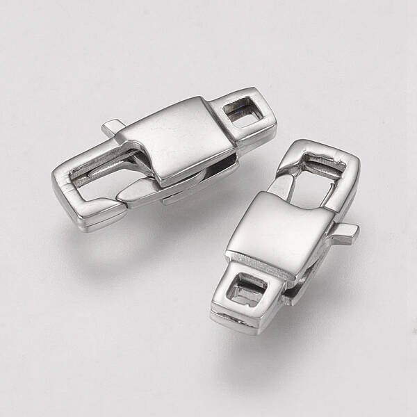 Tarnish Resistant 304 Stainless Steel Lobster Claw Clasps