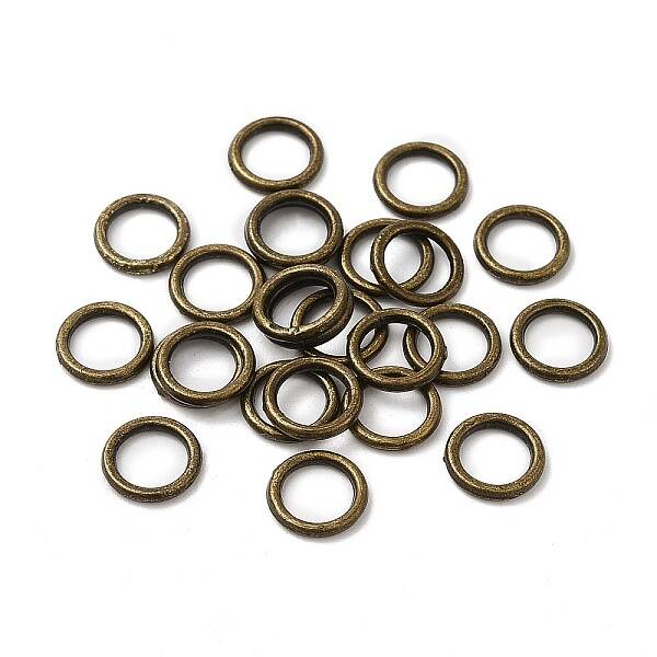Alloy Closed Jump Rings