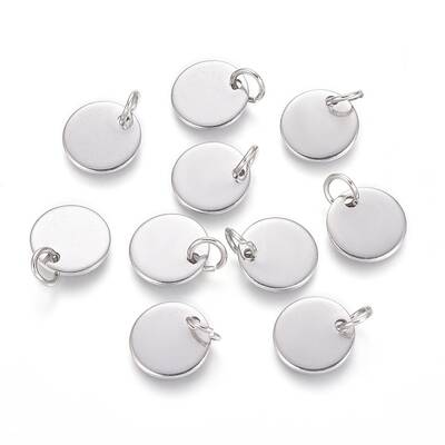Non-Tarnish 304 Stainless Steel Charms