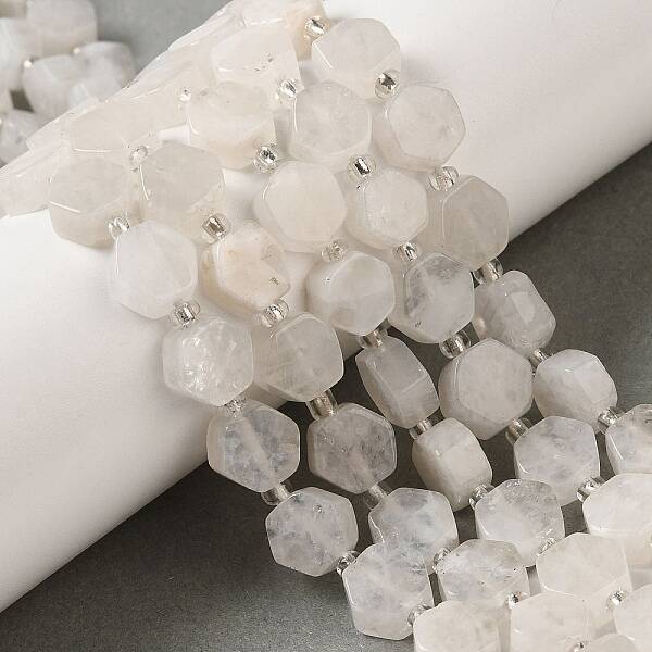 Natural Rainbow Moonstone Beads Strands