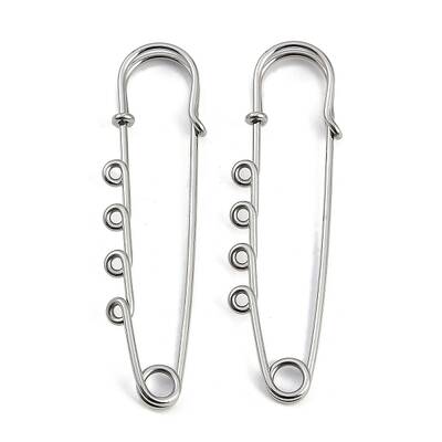304 Stainless Steel Safety Pins Brooch Findings