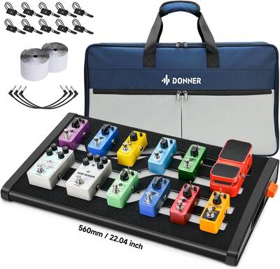 Donner Guitar Effects Pedal Board